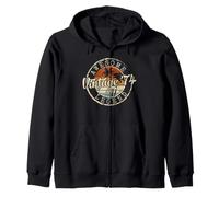 Vintage 1974 52yr 52nd Birthday Gifts for Men 52 Years Old Zip Hoodie