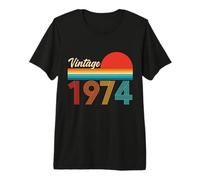 Vintage 1974 Birthday Premium T-Shirt