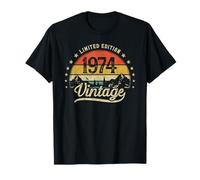 Vintage 1974 Limited Edition 51st Birthday 51 Years Old Men T-Shirt
