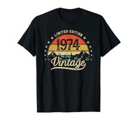 Vintage 1974 Limited Edition 52nd Birthday 52 Years Old Men T-Shirt