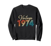 Vintage 1974 Vintage Birthday Sweatshirt