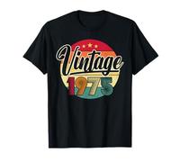 Vintage 1975 50 Years Of Being Awesome 50th Birthday T-Shirt