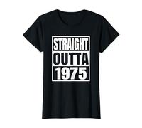 Vintage 1975 T Shirts for Women Retro Funny 1975 Birthday T-Shirt