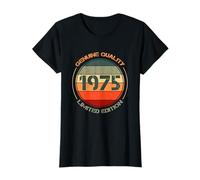 Vintage 1975 T Shirts for Women Retro Funny 1975 Birthday T-Shirt