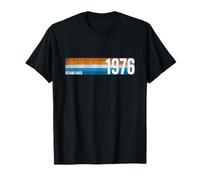 Vintage 1976 Established 1976 49th Birthday Retro 49 T-Shirt