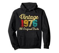 Vintage 1976 Funny 49 Years Old Men And Women 49th Birthday Pullover Hoodie