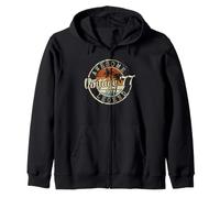 Vintage 1977 49yr 49th Birthday Gifts for Men 49 Years Old Zip Hoodie