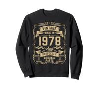 Vintage 1978 48yr 48th Birthday Gifts for Men 48 Years Old Sweatshirt