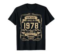 Vintage 1978 48yr 48th Birthday Gifts for Men 48 Years Old T-Shirt