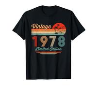 Vintage 1978 Limited Edition 47 Year Old Gifts 47th Birthday Value Graphic T-Shirt