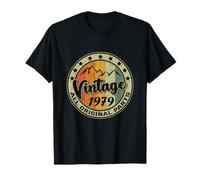 Vintage 1979 Retro 47 Year Old Gift 47th Birthday T-Shirt