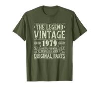 Vintage 1979 T Shirts for Men Retro Funny 1979 Birthday T-Shirt