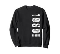 Vintage 1980 Legend Birthday Fathers Day Mothers Day Sweatshirt