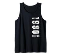 Vintage 1980 Legend Birthday Fathers Day Mothers Day Tank Top