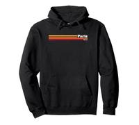 Vintage 1980s Graphic Style Paris Texas Pullover Hoodie