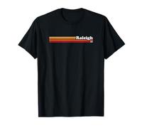 Vintage 1980s Graphic Style Raleigh North Carolina T-Shirt