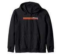 Vintage 1980s Graphic Style Wilson North Carolina Zip Hoodie