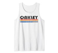 Vintage 1980s Style Oakley CA T Shirt Tank Top