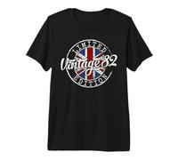 Vintage 1982 Flag Stamp 44th Birthday 44 Year Old Premium T-Shirt