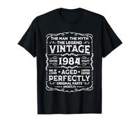 Vintage 1984 41 Year Old Gifts Men 41st Birthday T-Shirt