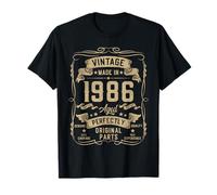 Vintage 1986 39yr 39th Birthday Gifts for Men 39 Years Old T-Shirt