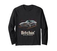 Vintage 1986 80s Style Performance 'Bitchin' Classic Car Long Sleeve T-Shirt