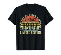Vintage 1987 Limited Edition 39 Year Old Gifts 39th Birthday T-Shirt