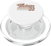 Vintage 1988 Retro Sunset Classic 38-Year-Old 38th Birthday PopSockets PopGrip for MagSafe
