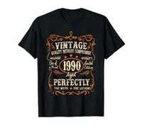Vintage 1990 36th Birthday Gifts 36 Year Old For Men Women T-Shirt