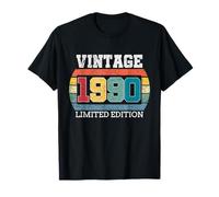 Vintage 1990 Limited Edition 35 Year Old Gifts 35th Birthday T-Shirt