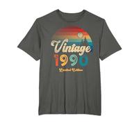 Vintage 1990 Limited Edition Retro Sunset 36th Birthday T-Shirt