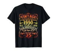 Vintage 1990 Made In 1990 Legend 35th Birthday Gifts Men T-Shirt