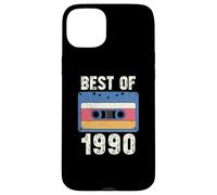 Vintage 1990's Kid Retro Era Born In the 1990 Cassette Case for iPhone 15 Plus