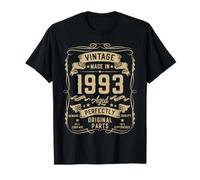 Vintage 1993 32yr 32nd Birthday Gifts for Men 32 Years Old T-Shirt