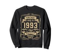 Vintage 1993 33yr 33rd Birthday Gifts for Men 33 Years Old Sweatshirt