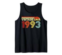 Vintage 1993 Classic Year 1993 Birth of Birthday Vintage Tank Top