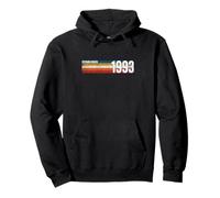 Vintage 1993 Established 1993 33rd Birthday Retro 33 Pullover Hoodie