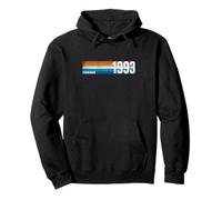 Vintage 1993 Established 1993 33rd Birthday Retro 33 Pullover Hoodie
