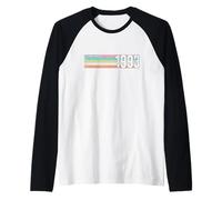 Vintage 1993 Established 1993 33rd Birthday Retro 33 Raglan Baseball Tee