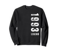 Vintage 1993 Legend Birthday Fathers Day Mothers Day Sweatshirt