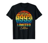 Vintage 1993 Limited Edition Retro Distressed 33rd Birthday T-Shirt