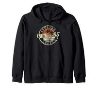 Vintage 1995 31yr 31st Birthday Gifts for Men 31 Years Old Zip Hoodie