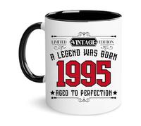 Vintage 1995 Coffee Mug, 30th Birthday Gifts for Men Women, Thirty Birthday Gift for Him 1995, Ideas for 30 Year Old Female, Turning 30 Gift for Her, Sister, Mom, Daughter, Dad, Husband, Brother