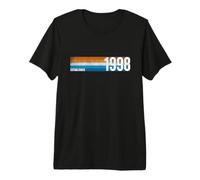 Vintage 1998 Established 1998 28th Birthday Retro 28 Premium T-Shirt