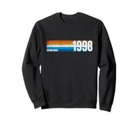 Vintage 1998 Established 1998 28th Birthday Retro 28 Sweatshirt