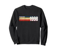 Vintage 1998 Established 1998 28th Birthday Retro 28 Sweatshirt
