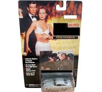 Vintage 1998 Johnny Lightning James Golden-Eye Bond - Astons Martins DB5 1:65 Scale Die-Cast Replica Model Vehicle + Free Collectors Card - Factory Sealed Shop Stock Room Find