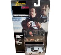 Vintage 1998 Johnny Lightning James Spy Who Loved Me Bond - Lotuses Esprit 1:65 Scale Die-Cast Model Vehicle + Free Collectors Card - Factory Sealed Shop Stock Room Find