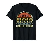 Vintage 1999 Limited Edition 27 Year Old Gifts 27th Birthday T-Shirt