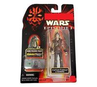 Vintage 1999 Star Episode 1 Wars Captain Tarpals Action Figure With Comm Talk Chip - Factory Sealed Shop Stock Room Find